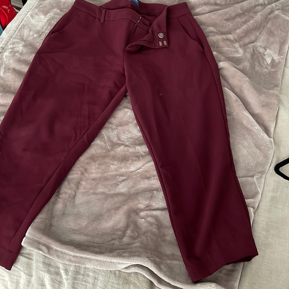 Maroon Harper Pant